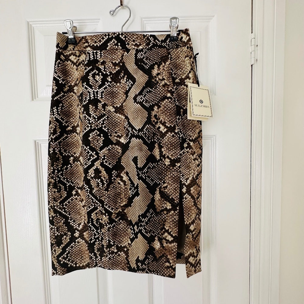 Python print pencil skirt, Altuzarra for Target, Sz 4